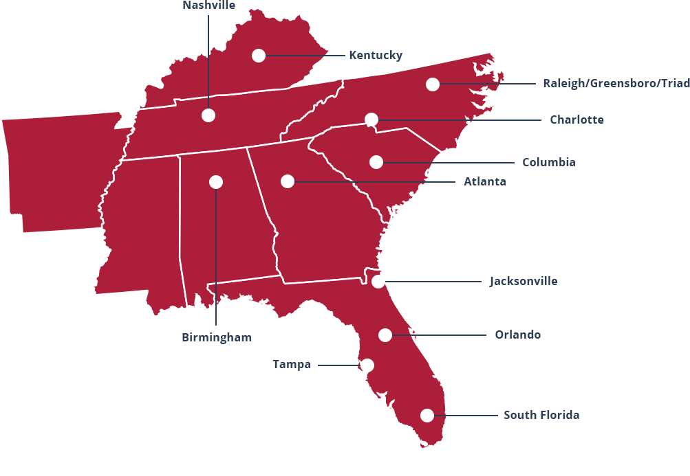 Southeast Region, United States | Legal Marketing Association (LMA)